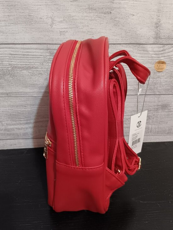 CXL Christian Lacroix Red Mini Backpack NWT Gold Hardware Pine Caviar Bag main image 9